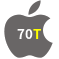 Aplicativo 70T para iOS